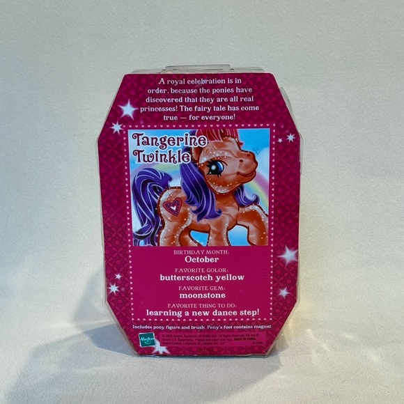 My Little Pony Divine Shine G3 Crystal Princess Tangerine Twinkle - Picture 4 of 4